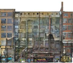 Survey of Observer Building showing progressive development from right to left; 1924 through 1959